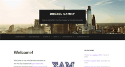 Desktop Screenshot of drexelsammy.com