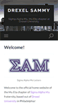 Mobile Screenshot of drexelsammy.com