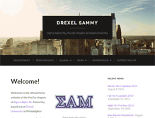 Tablet Screenshot of drexelsammy.com